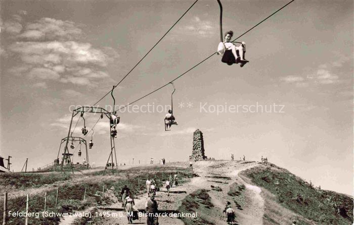 Sessellift Chairlift Telesiege Hotel Feldberghof Schwarzwald