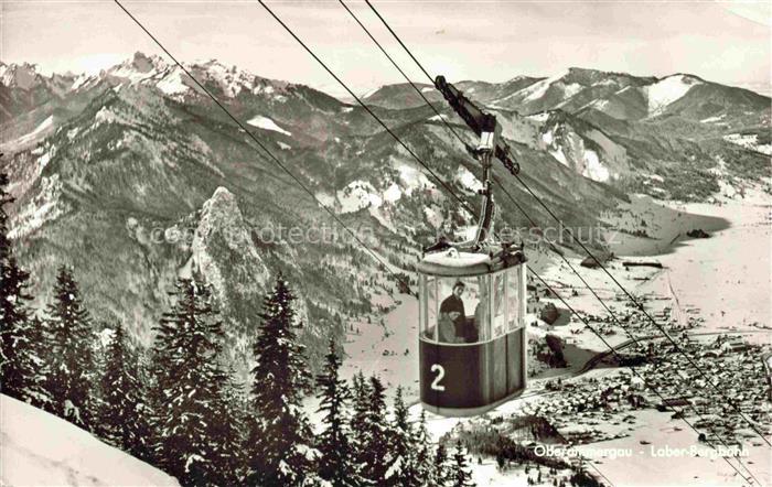 SEILBAHN Cable-Car Telepherique Bergbahn Laber Klammspitze Oberammergau