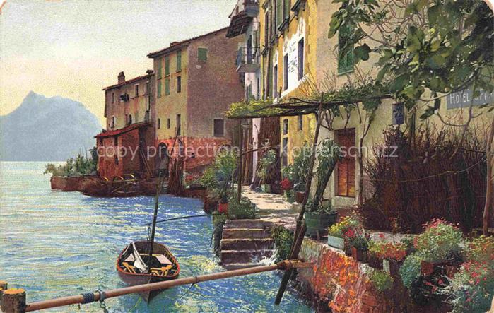 Verlag Photochromie Nr. 3299 Serie 193 Lago di Lugano Gandria