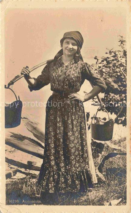 Costume Ticinese Costumi Ticinese Trachten Costumes-- Acquaiola