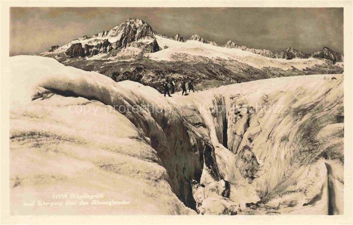 Gletscher Ferner Glacier Glaciar Ghiacciaio-- Naegelisgraetli Rhone Schweiz
