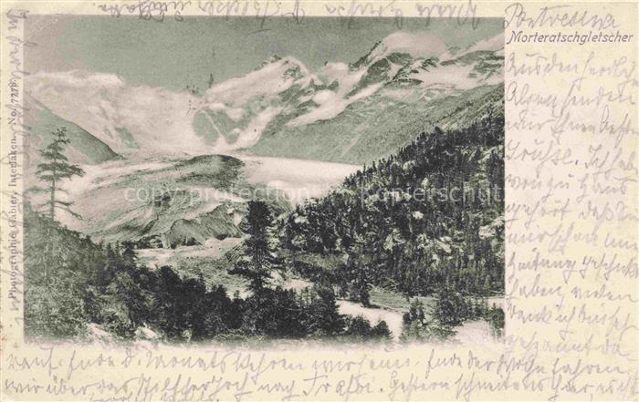 Gletscher Ferner Glacier Glaciar Ghiacciaio-- Morteralsch