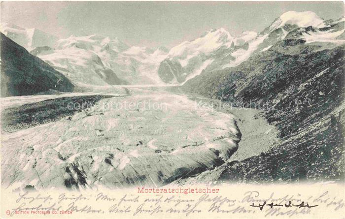 Gletscher Ferner Glacier Glaciar Ghiacciaio-- Morteratschgletscher Schweiz