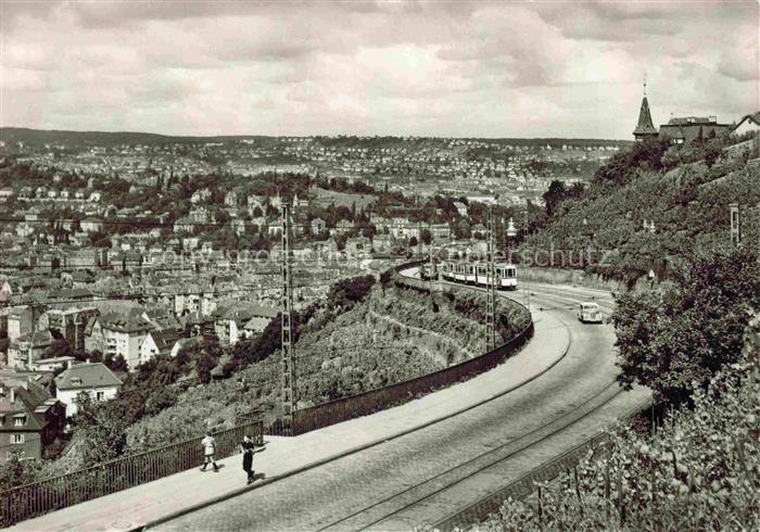 STRAssENBAHN Tramway-- Stuttgart Neue Weinsteige
