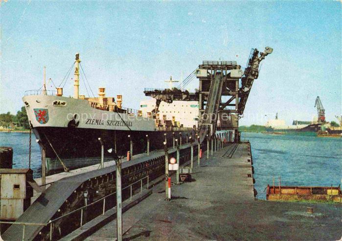 Schiffe Binnenschifffahrt Ziemia Szczecinska Port