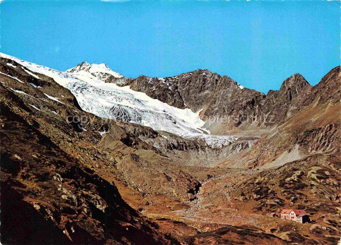 Gletscher Ferner Glacier Glaciar Ghiacciaio-- Sulzenau Huette Alpen Tirol DAV