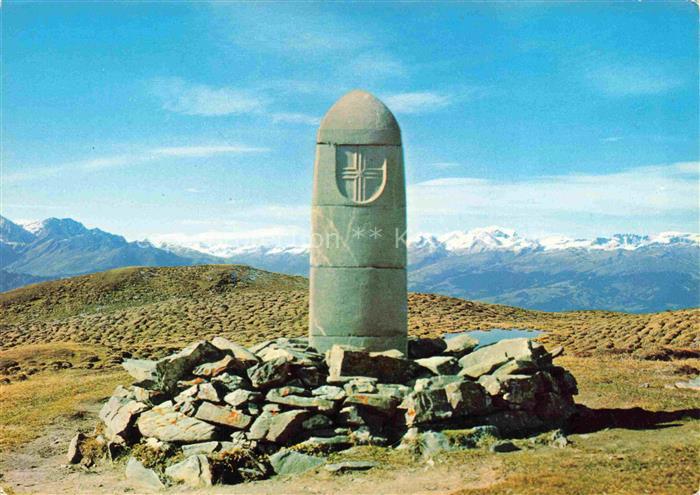 Grenze Douane Zoll Frontiere Border-- Drei Buende Oberer Bund Gotteshausbund Zeh