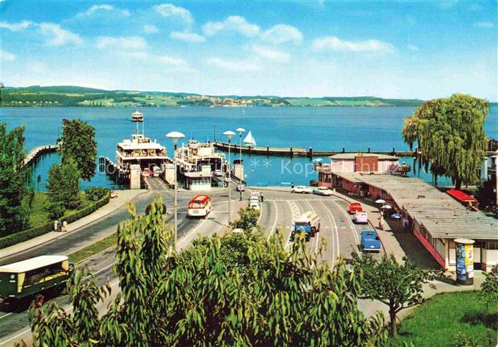 Faehre Ferry Bac Traghetto-- Auto Bodensee Konstanz Meersburg