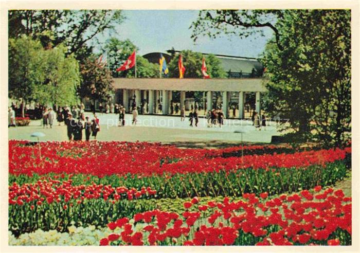 IGA Gartenbauaustellung International Hamburg Haupteingang am Dammtor