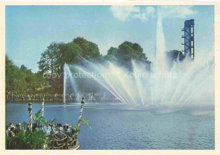 IGA Gartenbauaustellung International Hamburg Grosse Wasserspiele