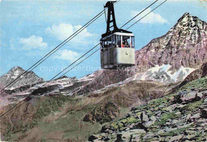 SEILBAHN Cable-Car Telepherique Enzingerboden Weiss See