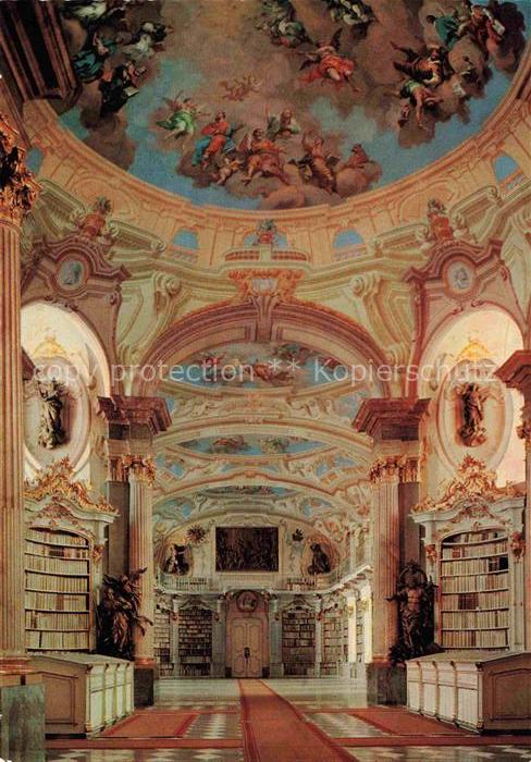 Bibliothek Library Bibliotheque-- Admont Steiermark oesterreich