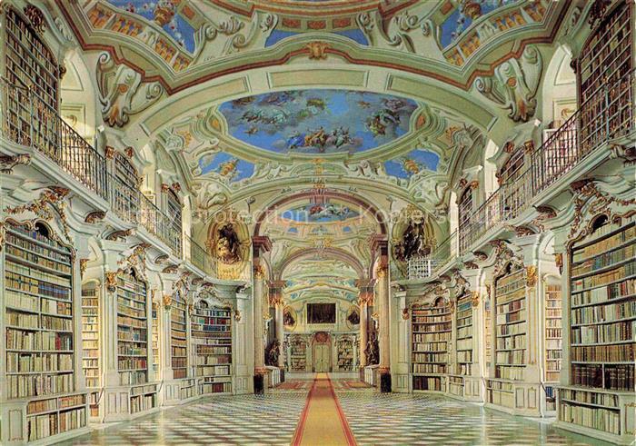 Bibliothek Library Bibliotheque-- Admont Steiermark oesterreich