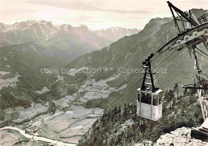 SEILBAHN Cable-Car Telepherique Eisriesenwelt Salzachtal