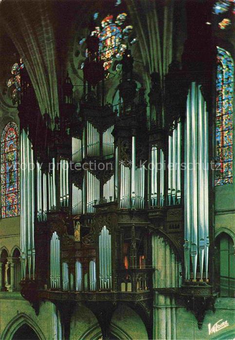 Orgel Kirchenorgel Organ Orgue Chartres Cathedrale