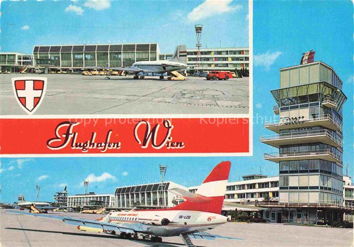 Flughafen Airport Aeroporto Wien Schwechat
