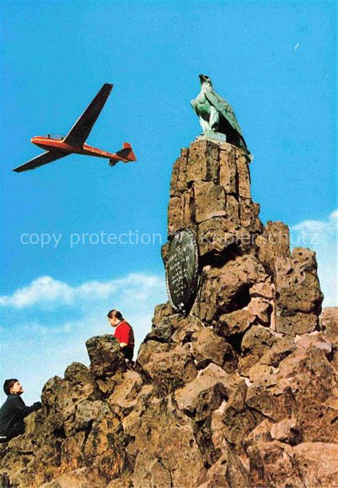 Segelflug Gliding Vol-Voile Vuolo-a-Vela Volo-a-Vela-- Wasserkuppe Rhoen Flieger