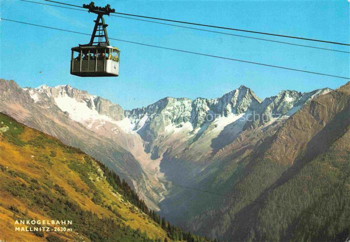 SEILBAHN Cable-Car Telepherique Ankogelbahn Mallnitz