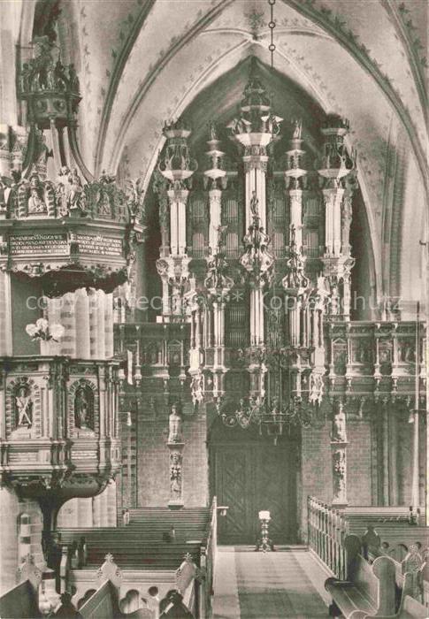 Orgel Kirchenorgel Organ Orgue Parchim Marienkirche