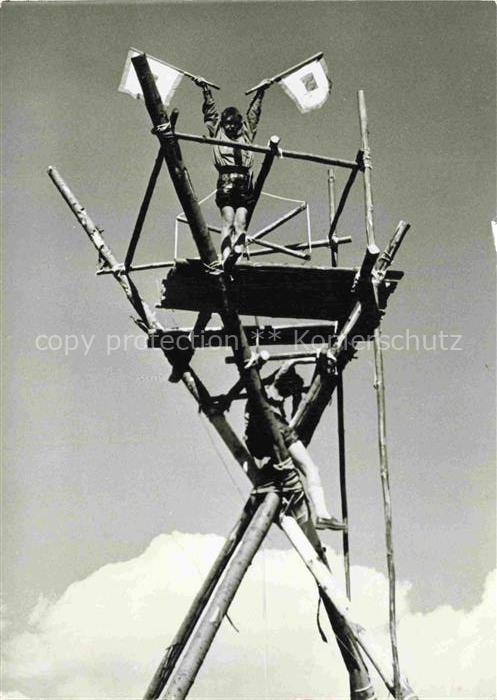 Pfadfinder Scouts-- Landesmark Wuerttemberg