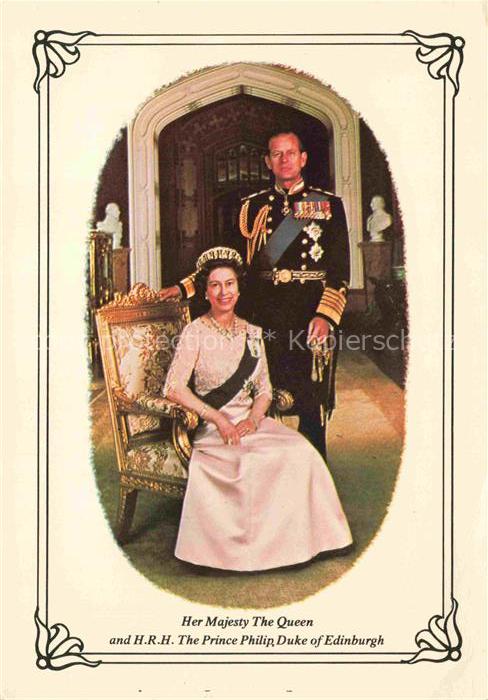 Elisabeth II Queen Adel England UK Koenigshaus The Queen Prince Philip Dukre Edi