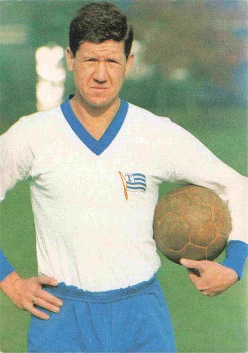 Fussball Soccer Football-- Horst Szymaniak Aral Tankstelle