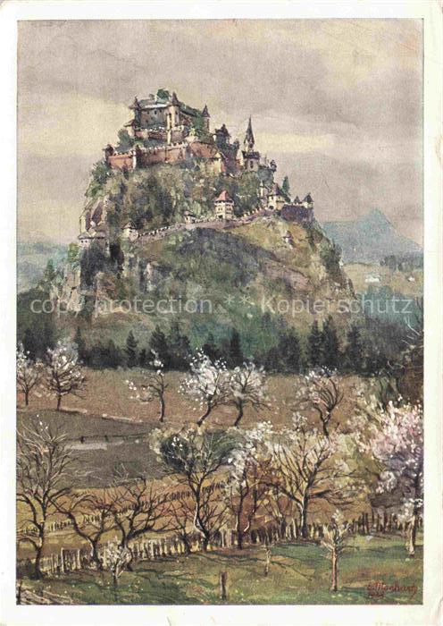 MANHART Ed. Kuenstlerkarte Hochosterwitz