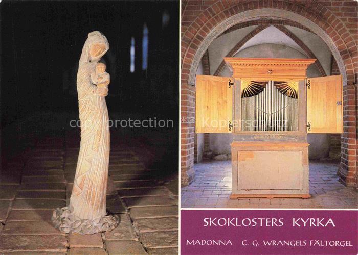 Orgel Kirchenorgel Organ Orgue Skoklosters Kyrka Madonna