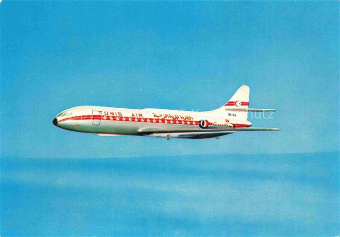 FLUGZEUGE ZIVIL Caravelle Tunis Air