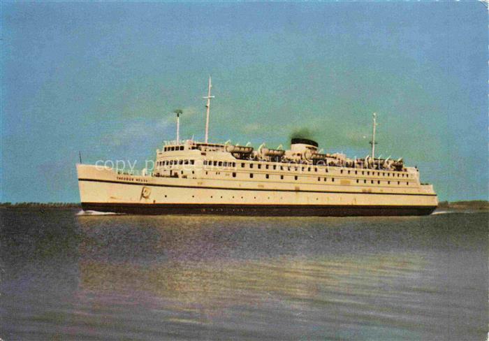 Faehre Ferry Bac Traghetto-- Hochseefaehrschiff Theodor Heuss Deutschland Daenem