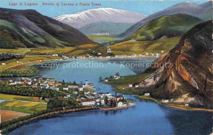 Lavena  Ponte Tresa LUGANO TI Lago-di-Lugano Stretto-di-Lavena Ponte-Tresa See D