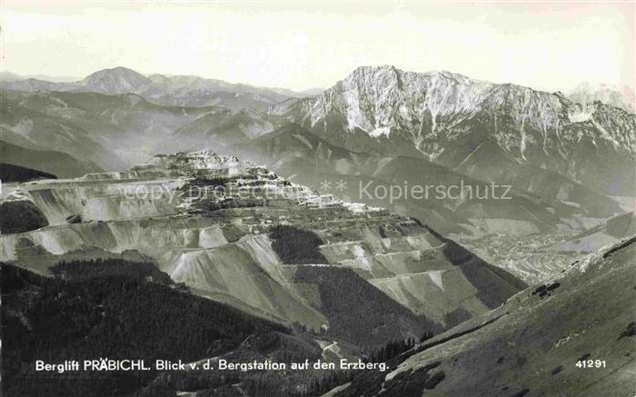 Praebichl Prebichl Eisenerz Steiermark AT Praebichl Erzberg Berglift Bergstation
