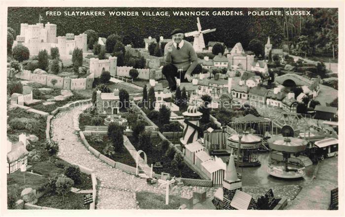 Polegate Wealden East-Sussex UK Wonder-Village Wannock-Gardens Miniaturstadt Mod