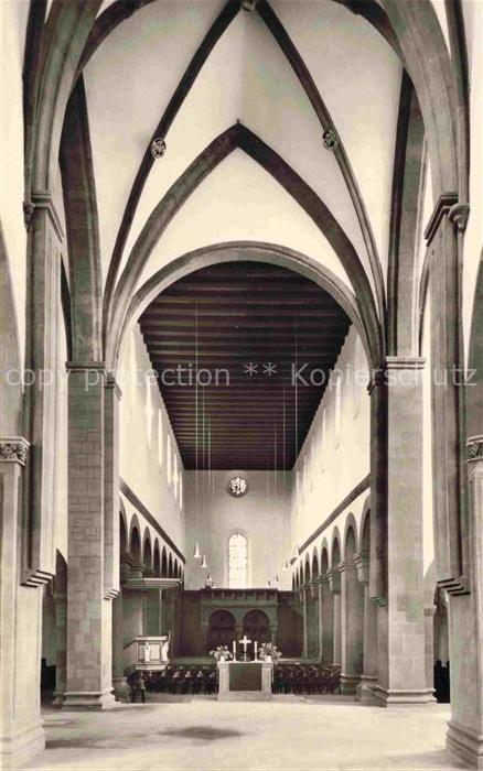 Kloster Amelungsborn Klosterkirche Amelungsborn Kircheninnenraum Romanik Zisterz