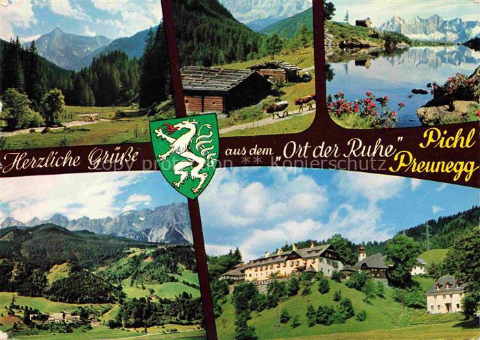 Preunegg Pichl-Preunegg AT Preuneggtal Kalkspitze Almhuette Dachstein Reiteralm
