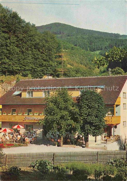Bad Griesbach Schwarzwald Pension-Café-Restaurant Dottelbacher-Muehle Biergarte