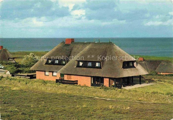 Kampen Sylt Gaestehaus-Schroeder Am-Watt Reetdachhaus Friesenhaus Nordsee Watte