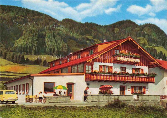Weissbach Pfronten Ostallgaeu Bayern Bergpanorama Gaststaette Pension Weissbach