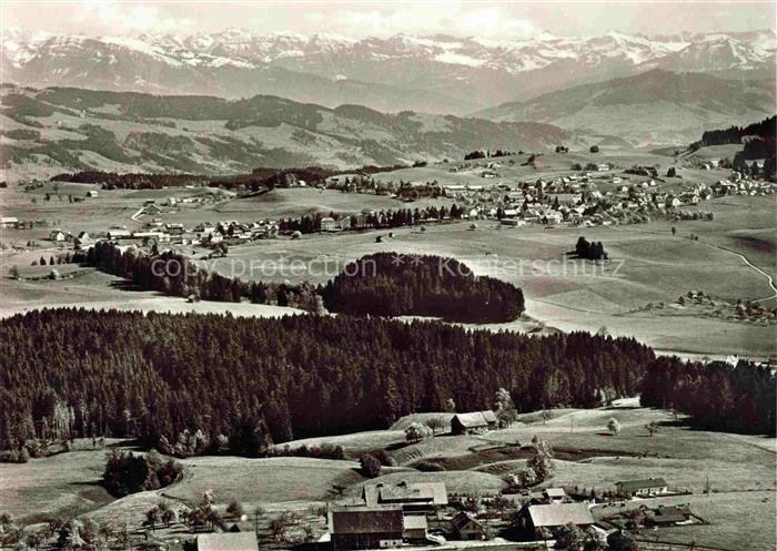 Scheidegg Allgaeu Bayern AEG-Ferienheim Vorarlberg Alpen Berge Wald Wiesen Tal P