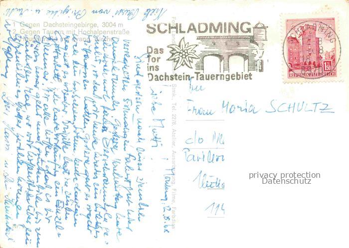 Schladming Obersteiermark AT Dachsteingebirge Stadtstrasse Evangelische-Kirche H – Bild 2