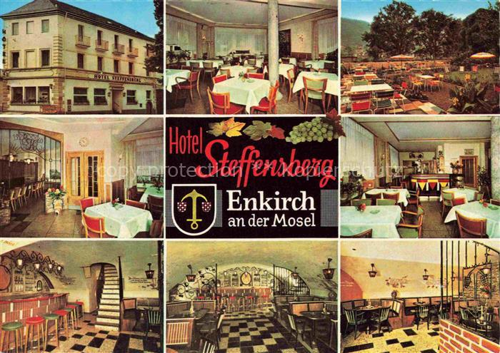 Enkirch Mosel Rheinland-Pfalz Hotel-Steffensberg Terrasse Liegewiese Kellerklaus