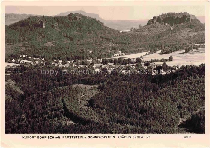 Gohrisch Saechsische Schweiz Sachsen Papststein Gohrischstein Saechsische-Schwei
