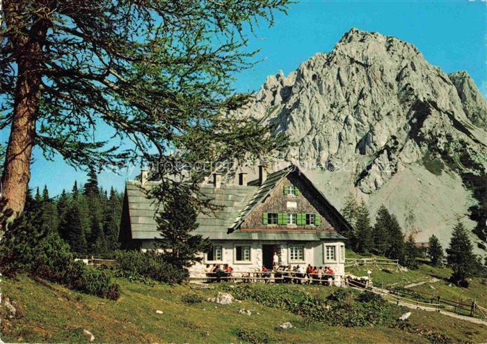 Klagenfurterhuette 1663m Feistritz Rosental Kaernten AT Klagenfurterhuette Biels