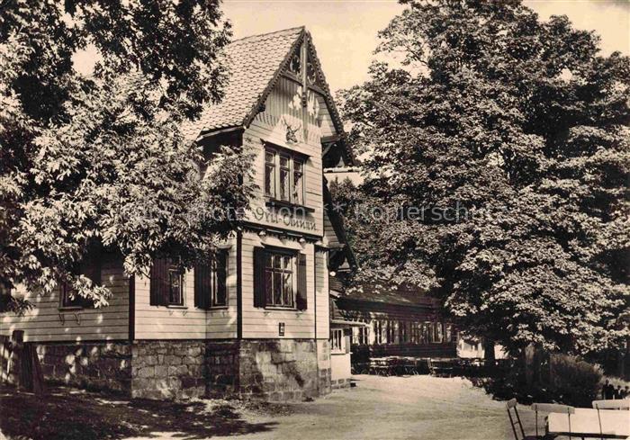 Drei Annen Hohne Wernigerode Harz Sachsen-Anhalt HO-Waldgaststaette Waldhaus Gas