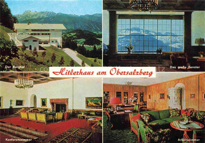 Hitlerhaus Obersalzberg Berchtesgaden Berghof Hitlerhaus Konferenzzimmer Arbeits