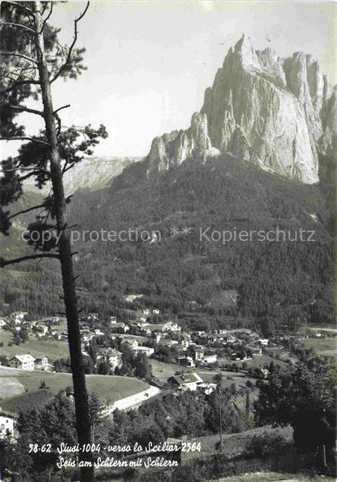 Seis am Schlern Kastelruth Siusi allo Sciliar Suedtirol IT Schlern Dolomiten Dor