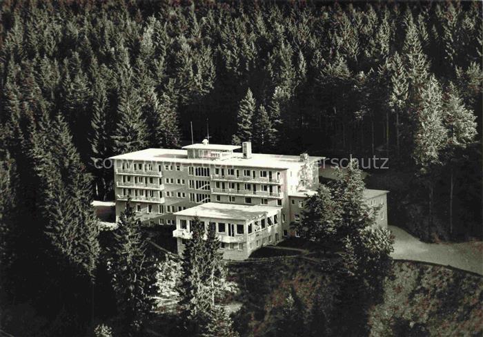 Sand Buehl Schwarzwald BW Kurklinik-Berghof Sanatorium Wald Schwarzwaldhochstras