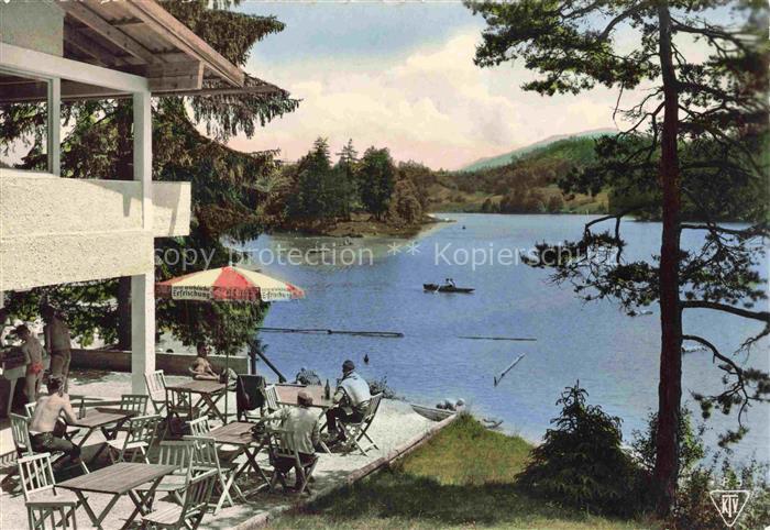 Reintalersee Kramsach-Achenrain Tirol AT Reintalersee See Seeterrasse Café Boote
