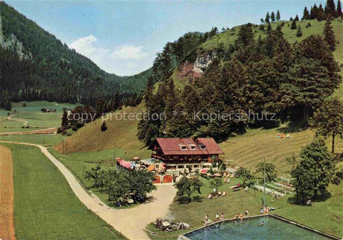 Oberaudorf Inn Rosenheim Bayern Café-Pension-Doerfl Schwimmbad Gasthof Alpen Ber