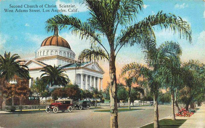 LOS ANGELES California USA Second-Church-of-Christ-Scientist West-Adams-Street K
